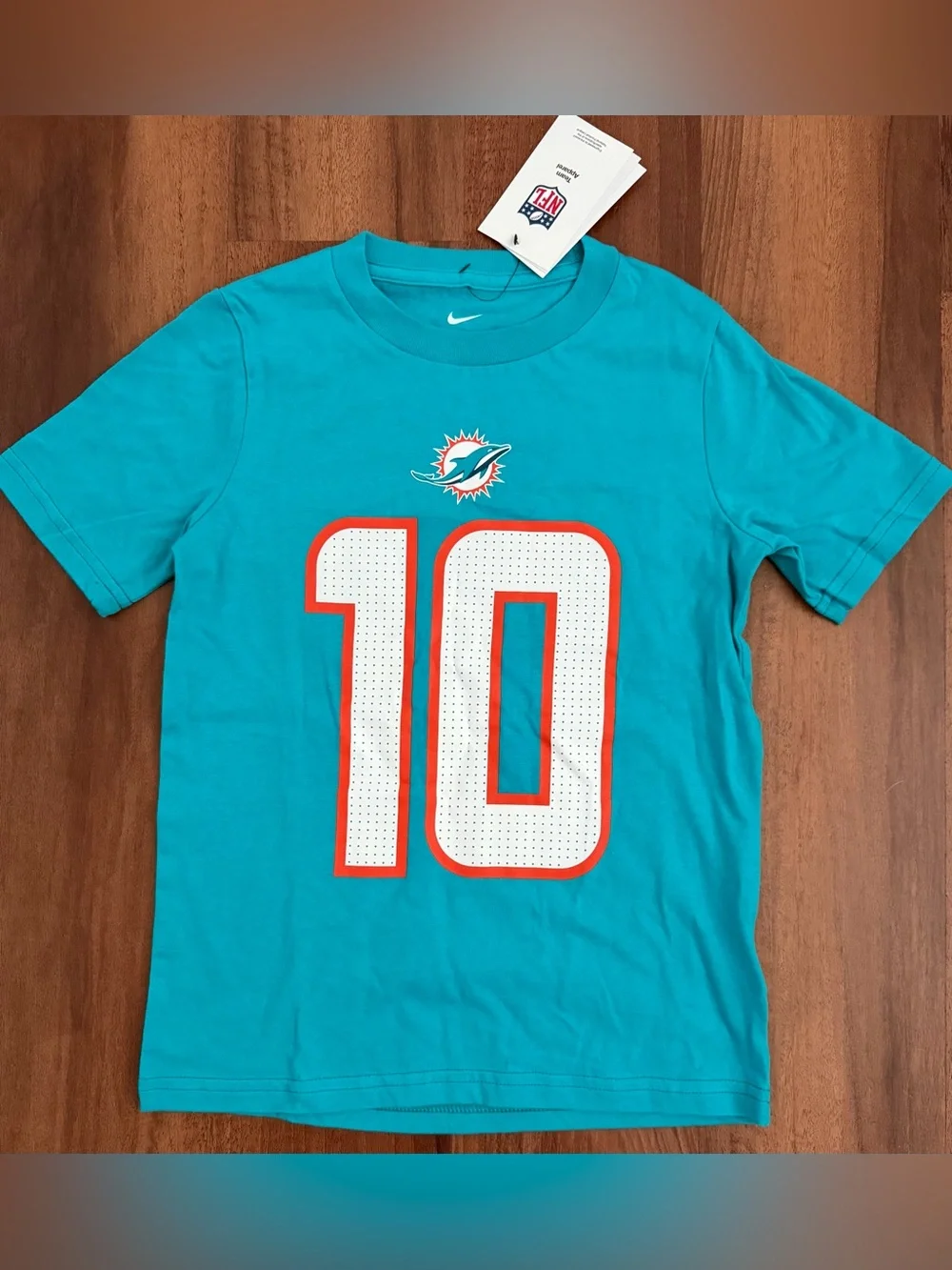 Nike Kids Tyreek Hill Miami Dolphins #10 Tee